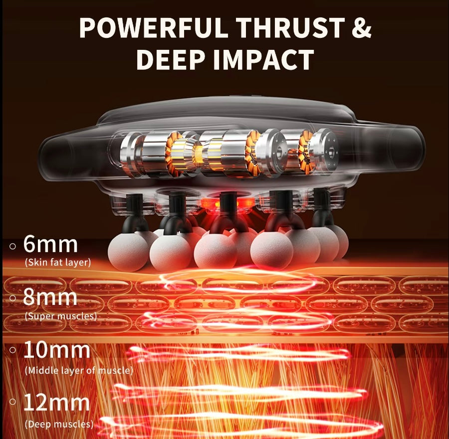 16-Head Muscle Relaxation Massage Gun