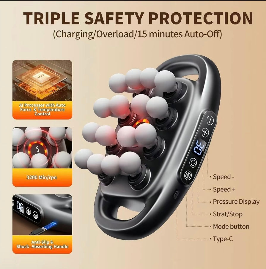 16-Head Muscle Relaxation Massage Gun