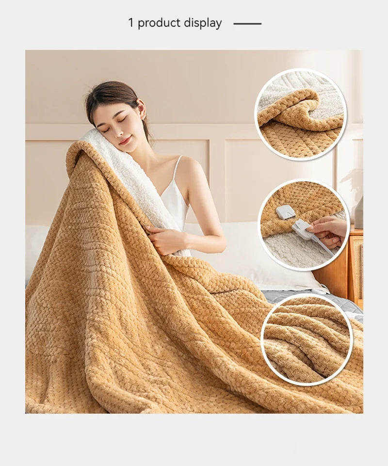 WarmDesk Electric Heated Blanket